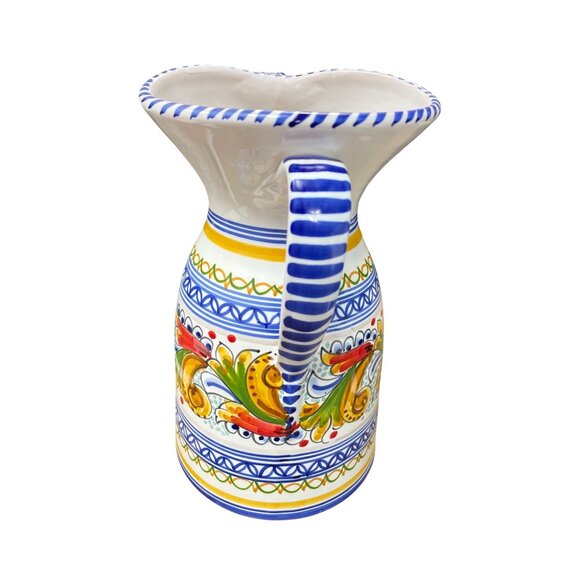 VTG Spanish Handmade Puente Del Arzobispo Sangria Pitcher SKU 9407 - Picture 4 of 13